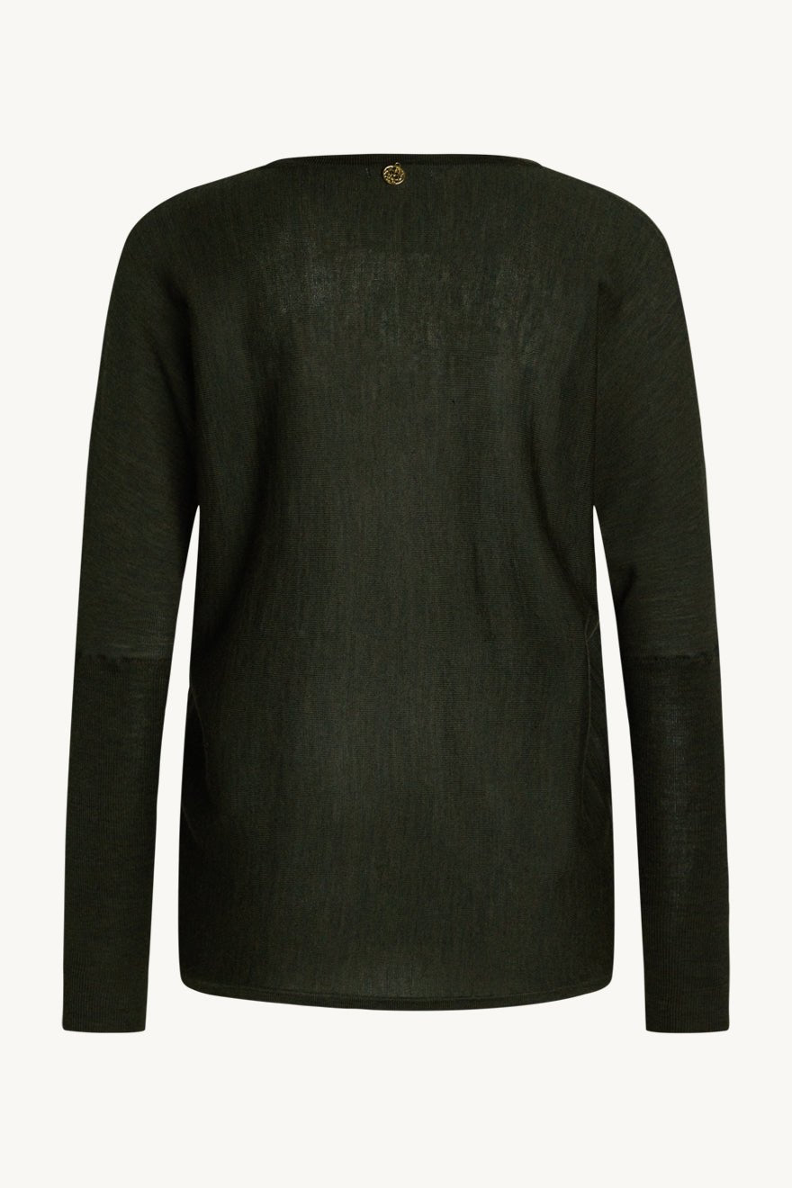 Pippa Knit Old Forest Melange | Genser | Smuk - Dameklær på nett