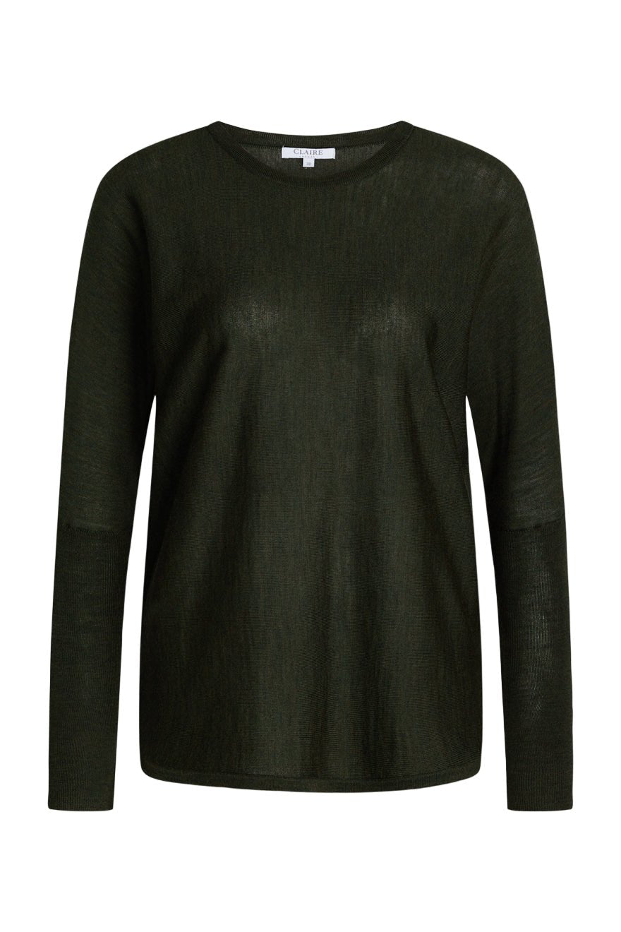 Pippa Knit Old Forest Melange | Genser | Smuk - Dameklær på nett