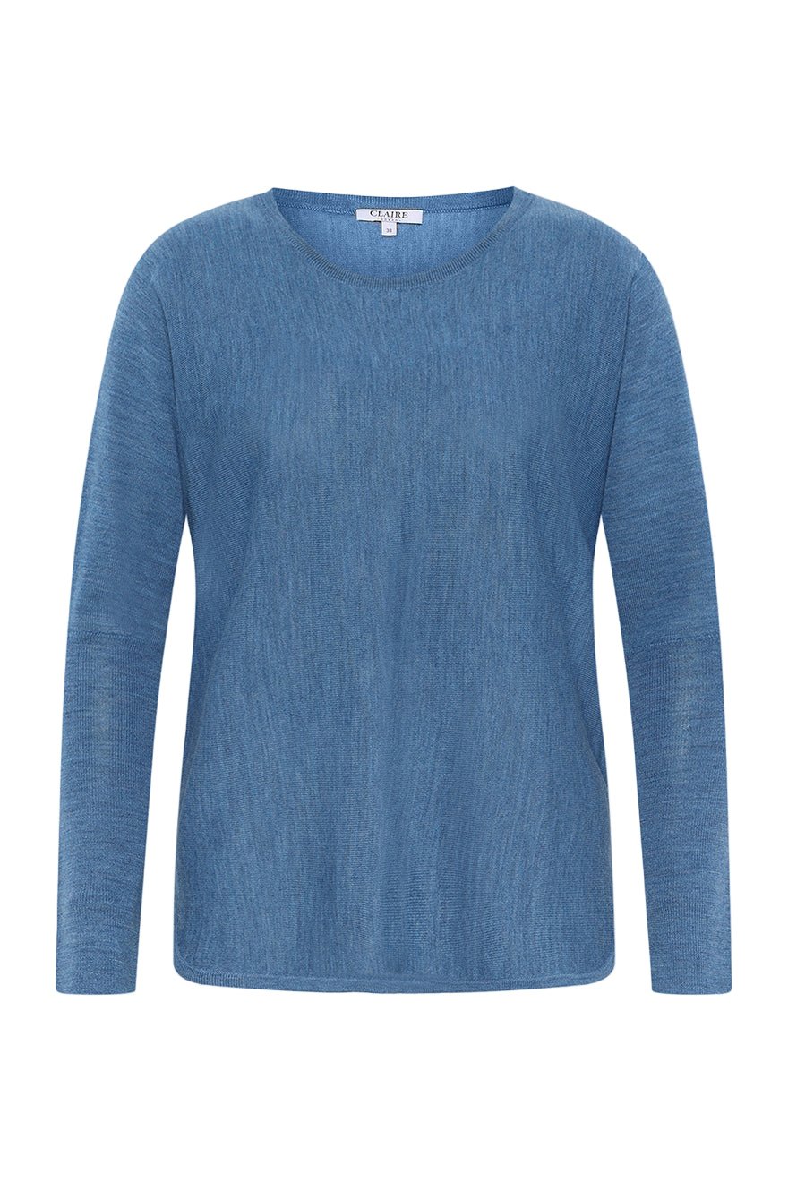 Pippa Knit Wild Wind Melange | Genser | Smuk - Dameklær på nett