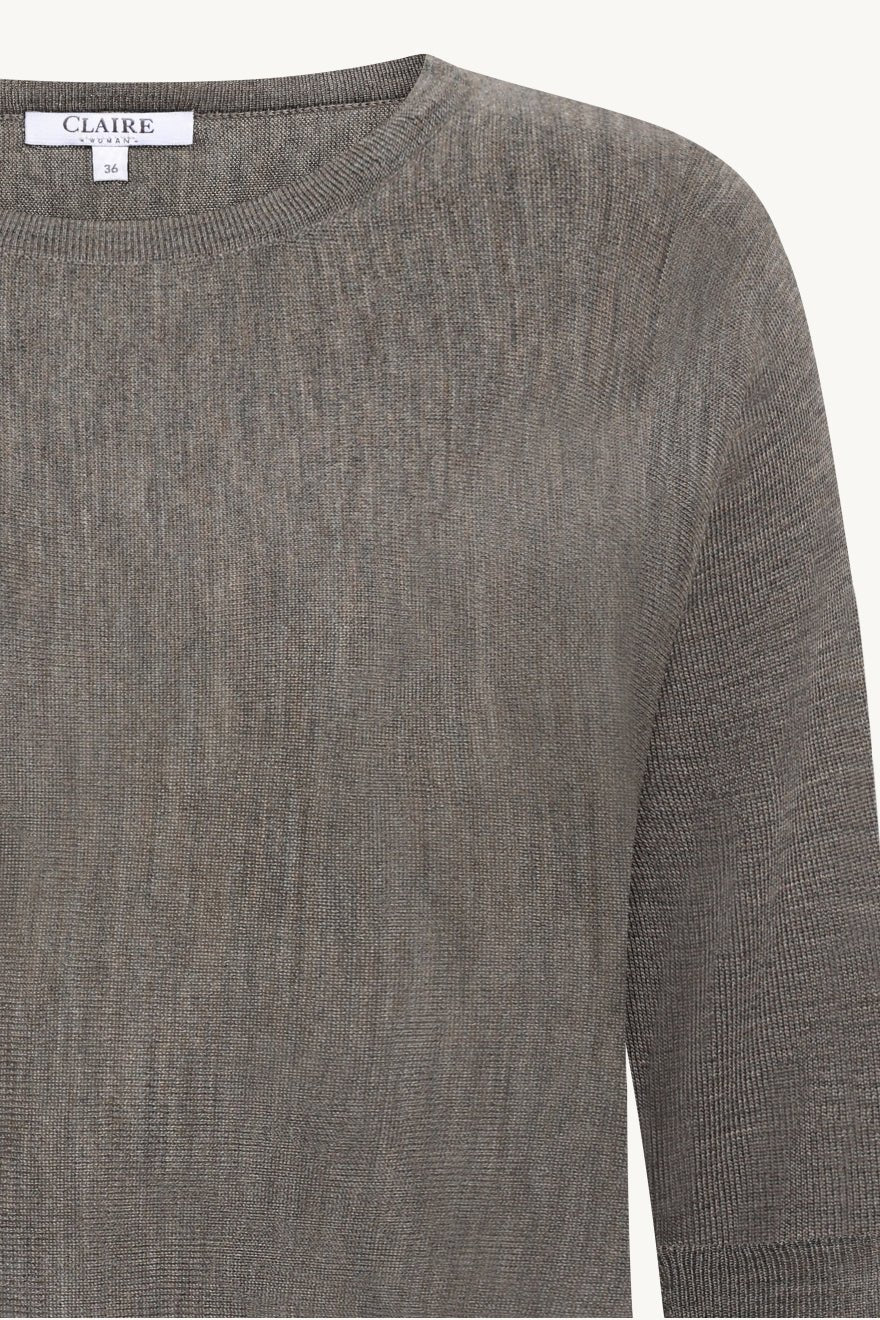 Pippa Pullover Falcon Melange | Genser | Smuk