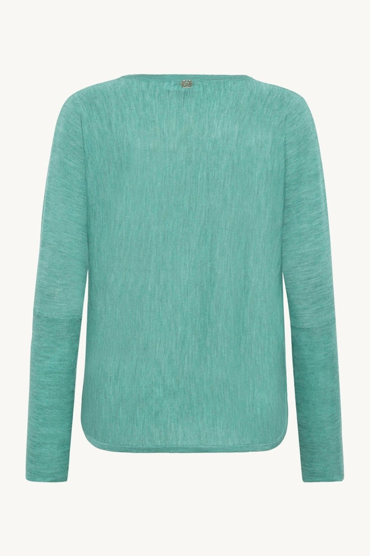 Pippa Pullover Green Bay Melange | Genser | Smuk