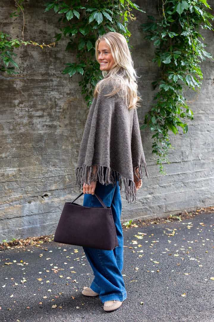 Pocahontas Poncho Cappuchino | Poncho | Smuk