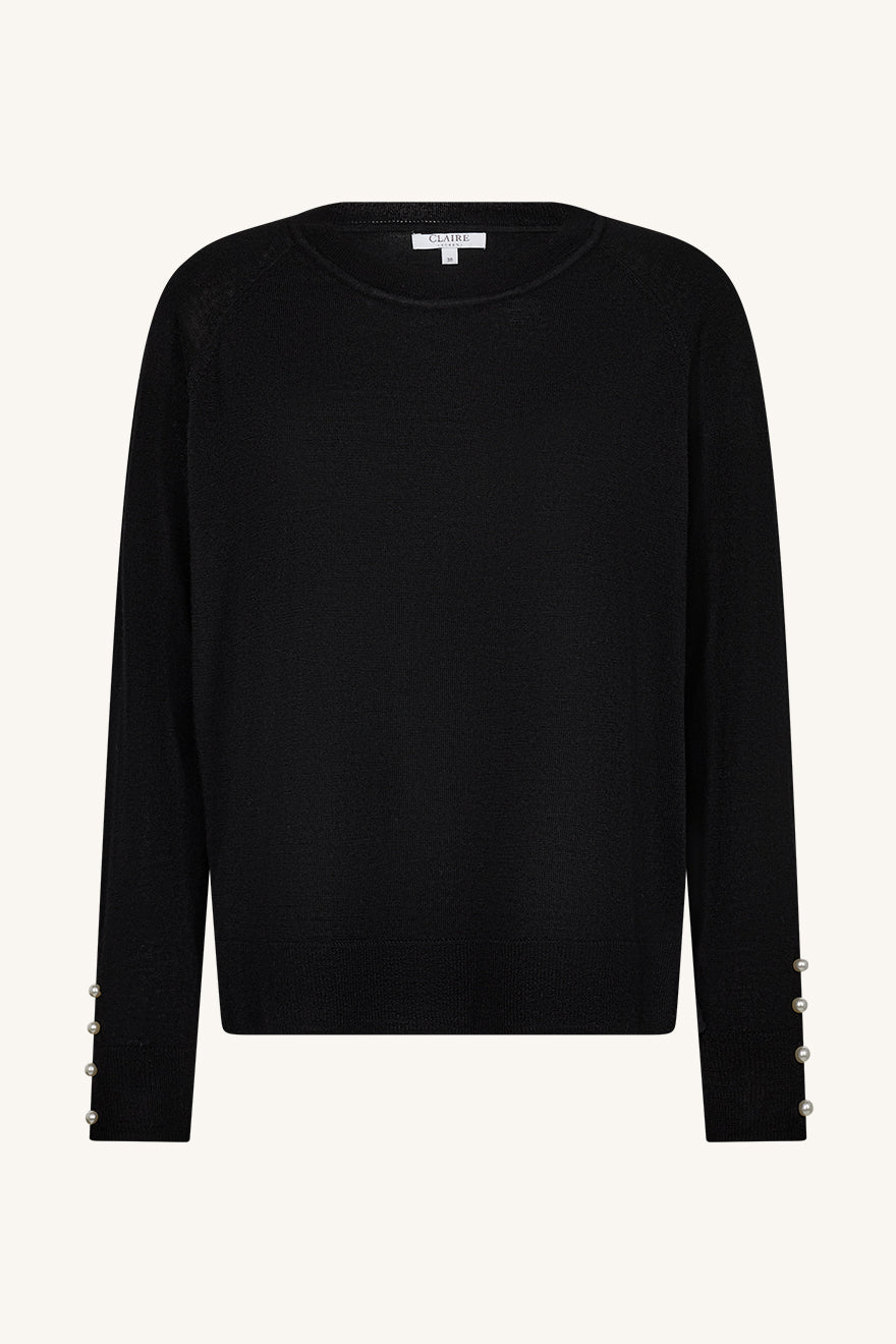 Poesi Pullover Black | Genser | Smuk