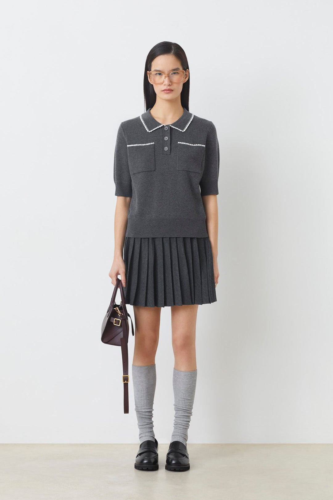 Polka Pullover Carbone | Genser | Smuk - Dameklær på nett