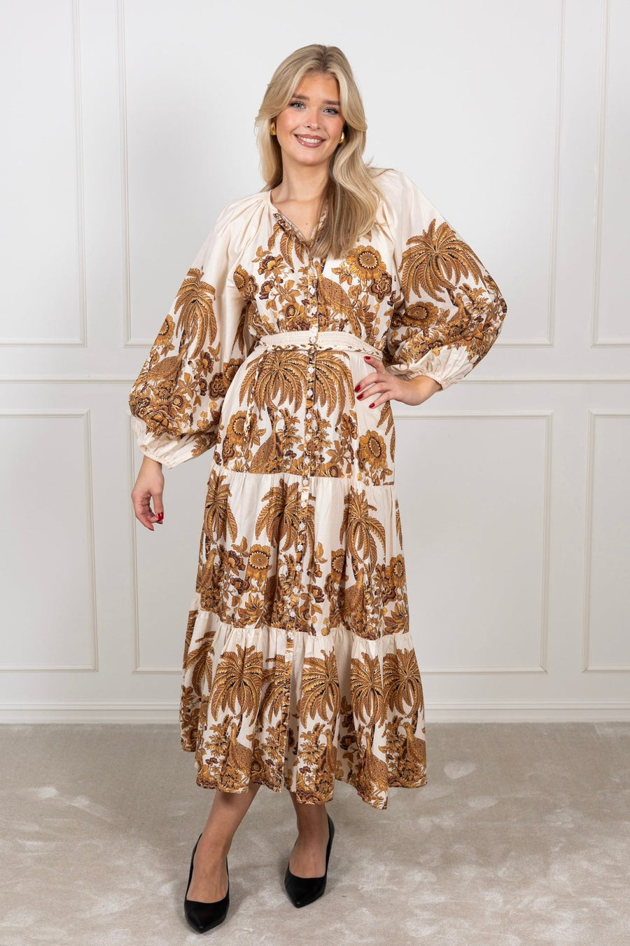Poplin Maxi Dress Palm Springs