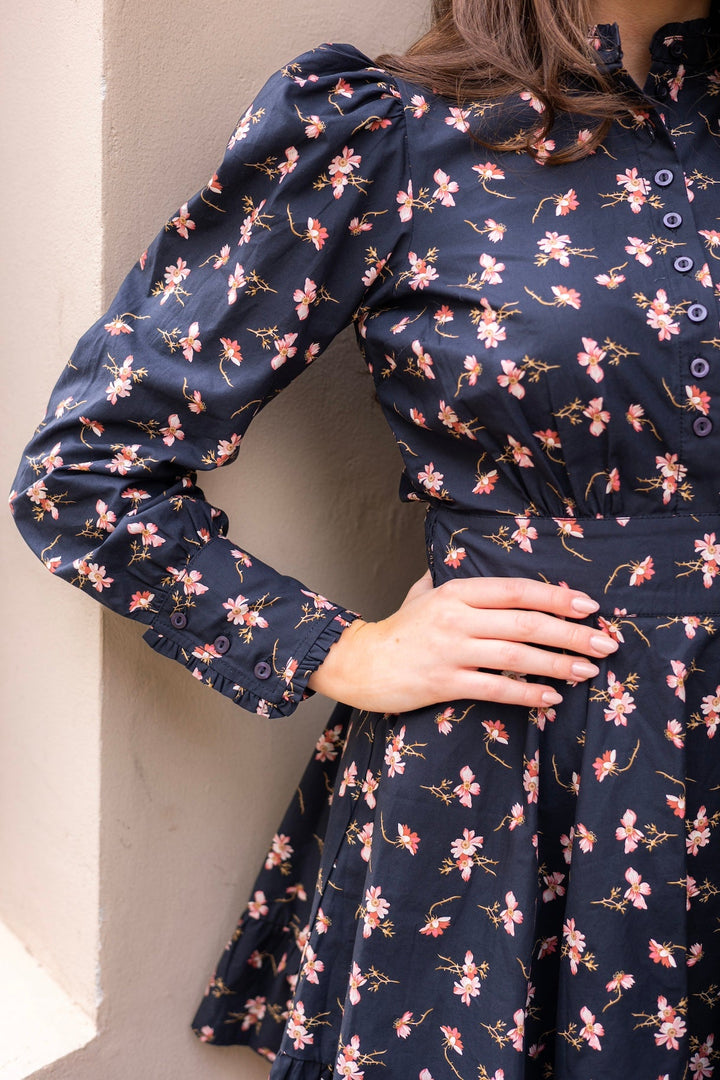 Poplin Mini Dress Petals | Kjoler | Smuk - Dameklær på nett
