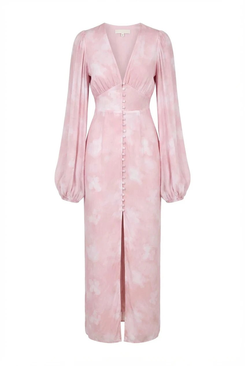 Positano Dress Blurred Pink | Kjoler | Smuk