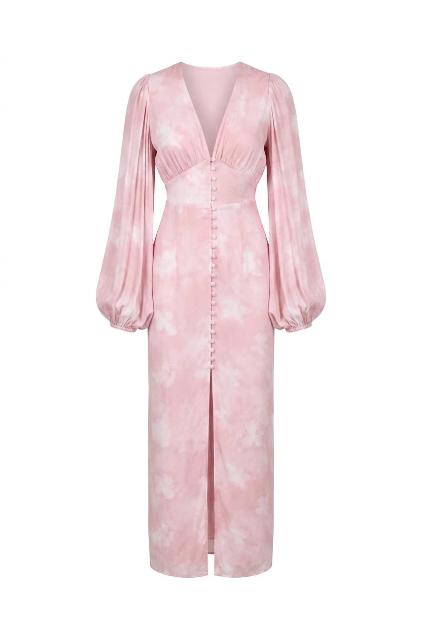 Positano Dress Blurred Pink | Kjoler | Smuk