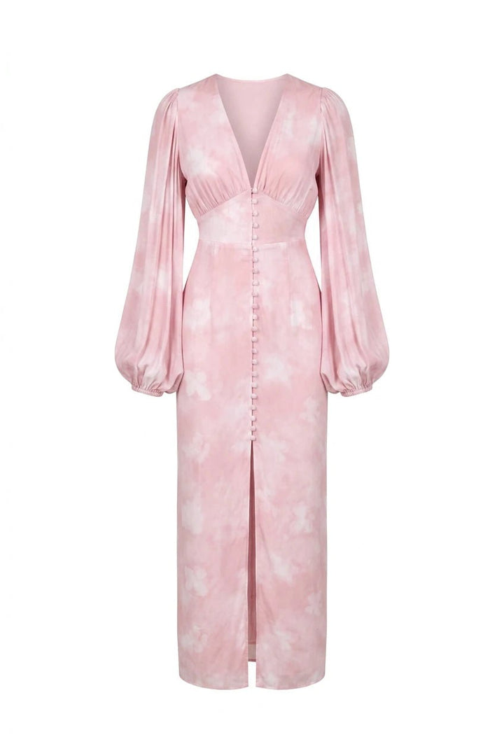 Positano Dress Blurred Pink | Kjoler | Smuk
