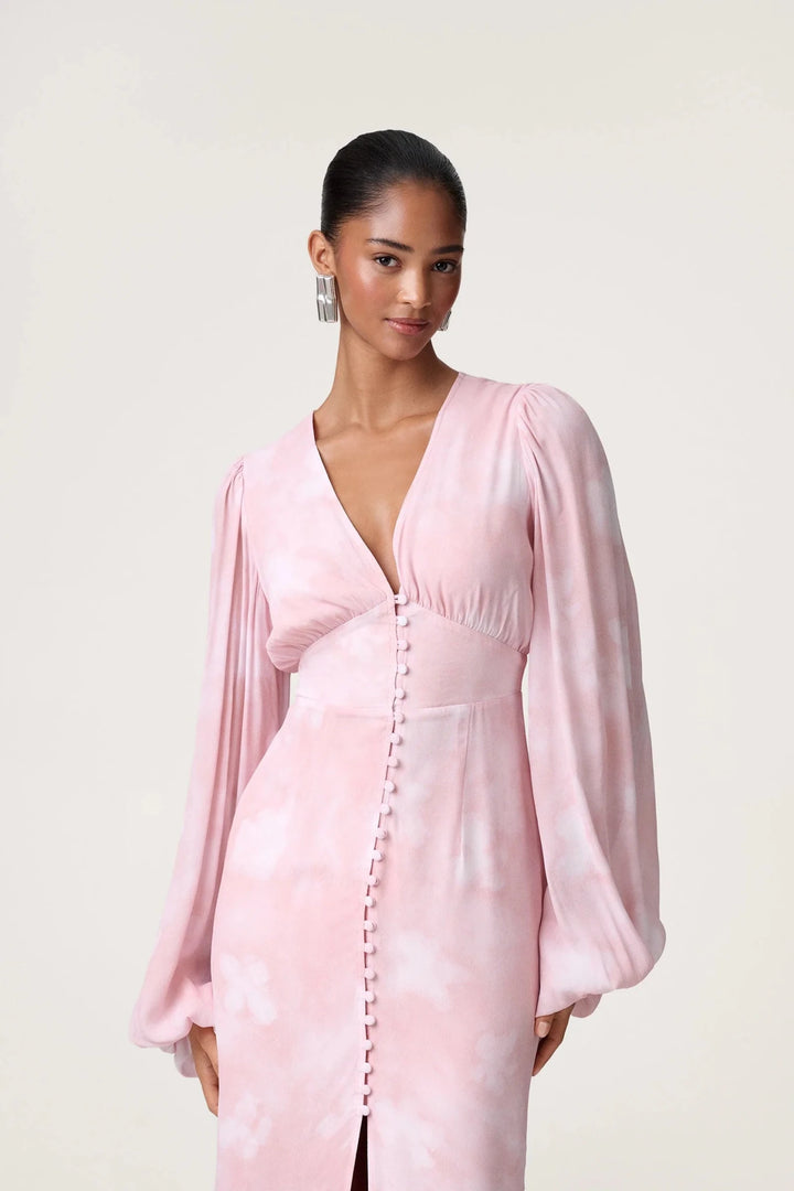 Positano Dress Blurred Pink | Kjoler | Smuk