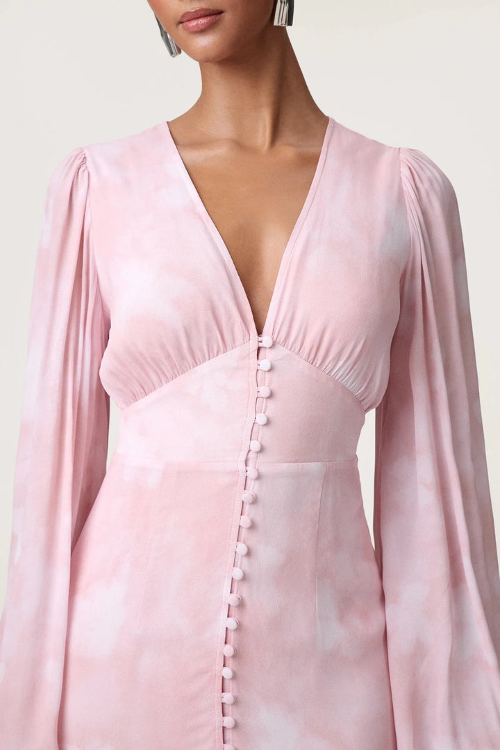 Positano Dress Blurred Pink | Kjoler | Smuk