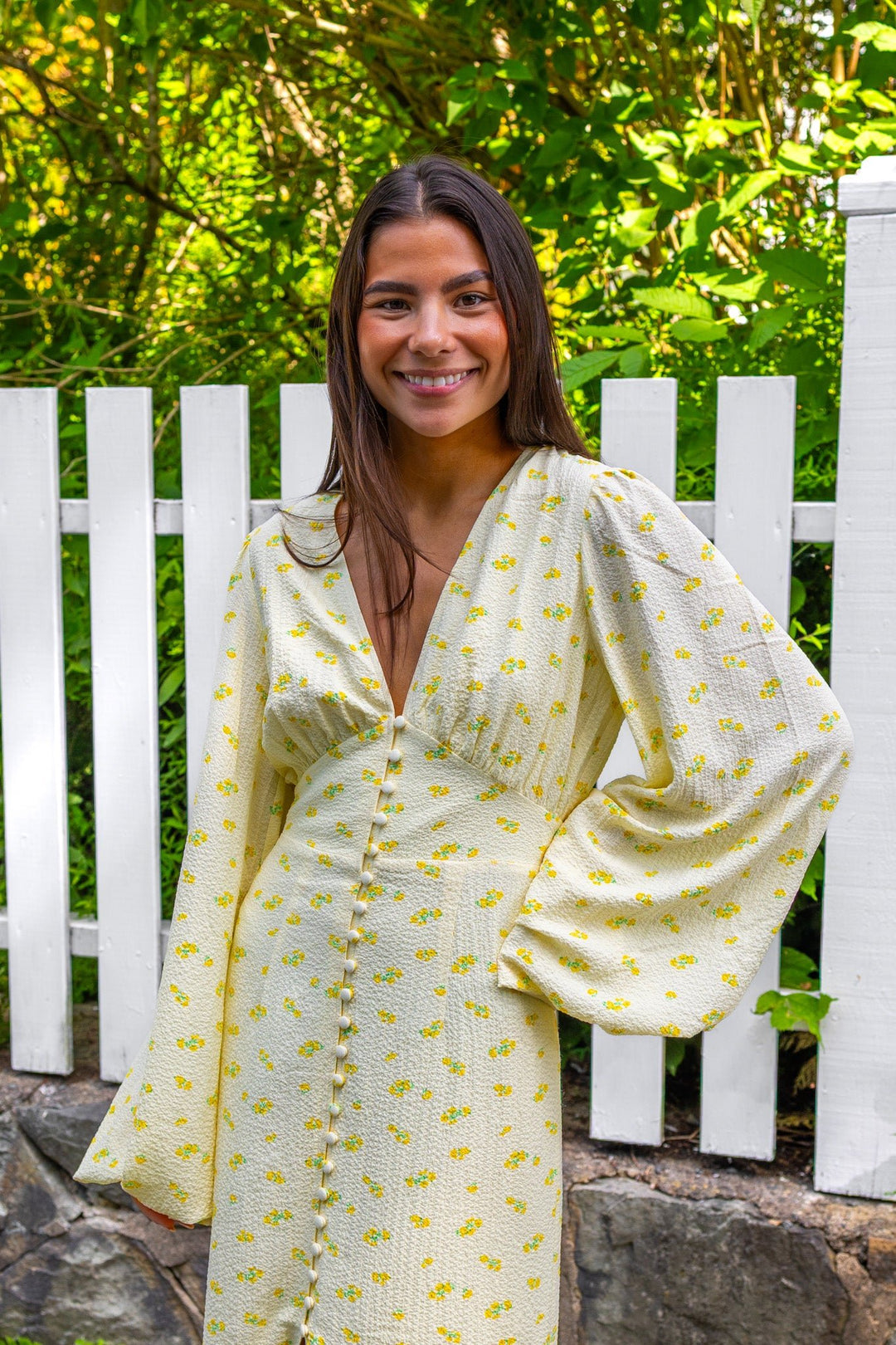 Positano Dress Pastel Yellow | Kjoler | Smuk