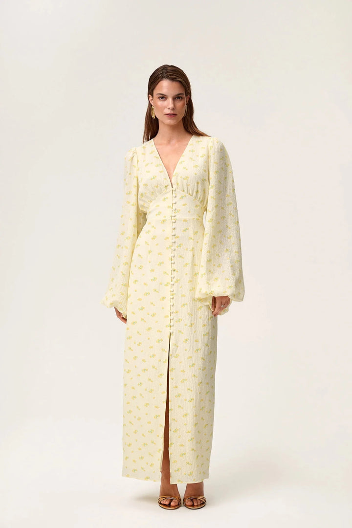 Positano Dress Pastel Yellow | Kjoler | Smuk