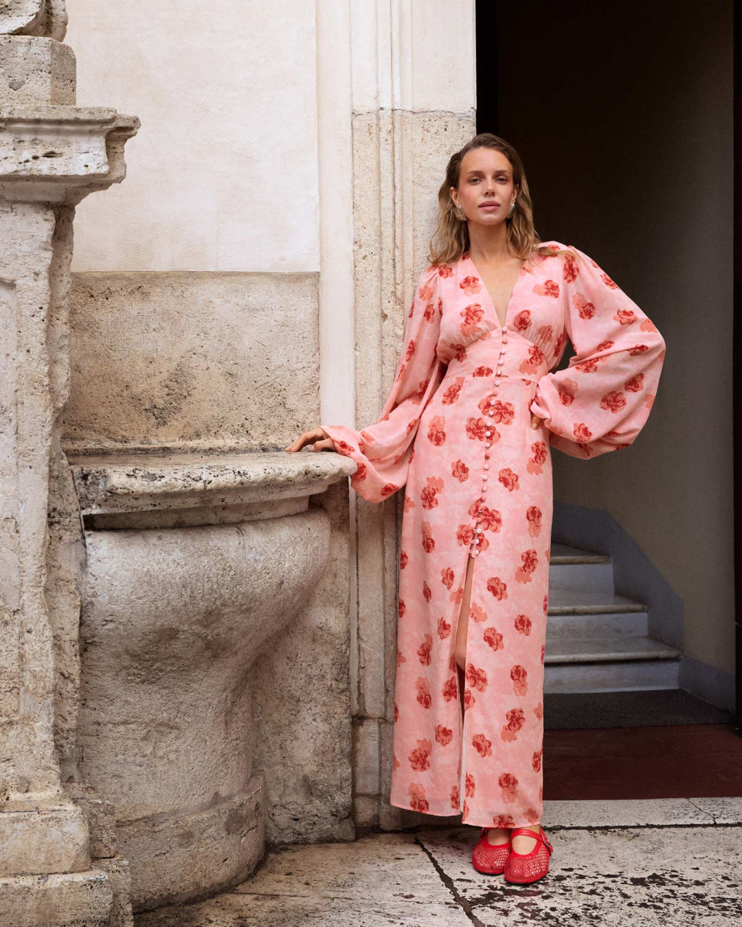 Positano Dress Pink | Kjoler | Smuk
