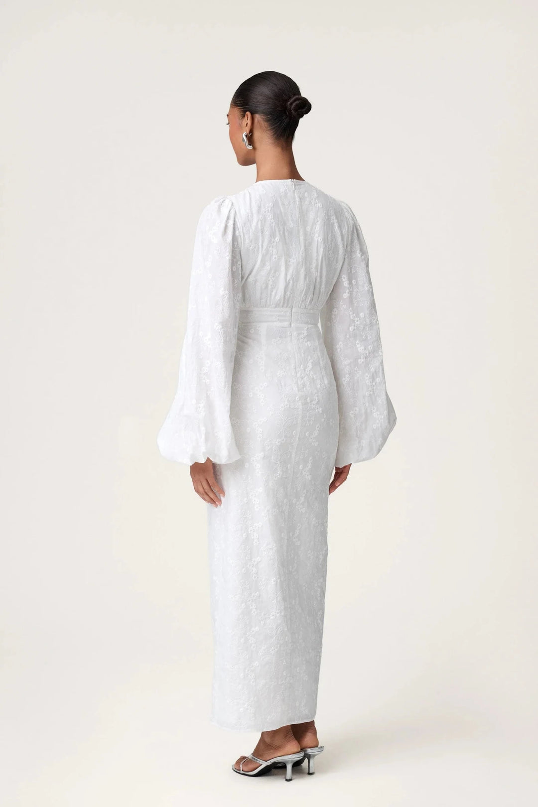 Positano Dress White Embroidery | Kjoler | Smuk