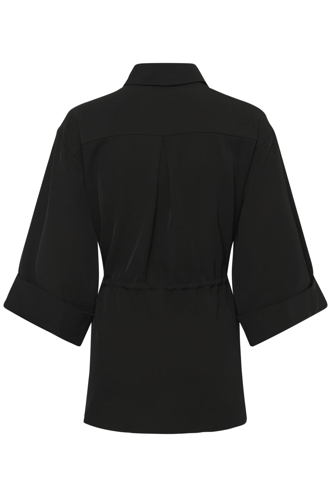 Qaileyiw Shirt Jacket Black | Skjorter og bluser | Smuk
