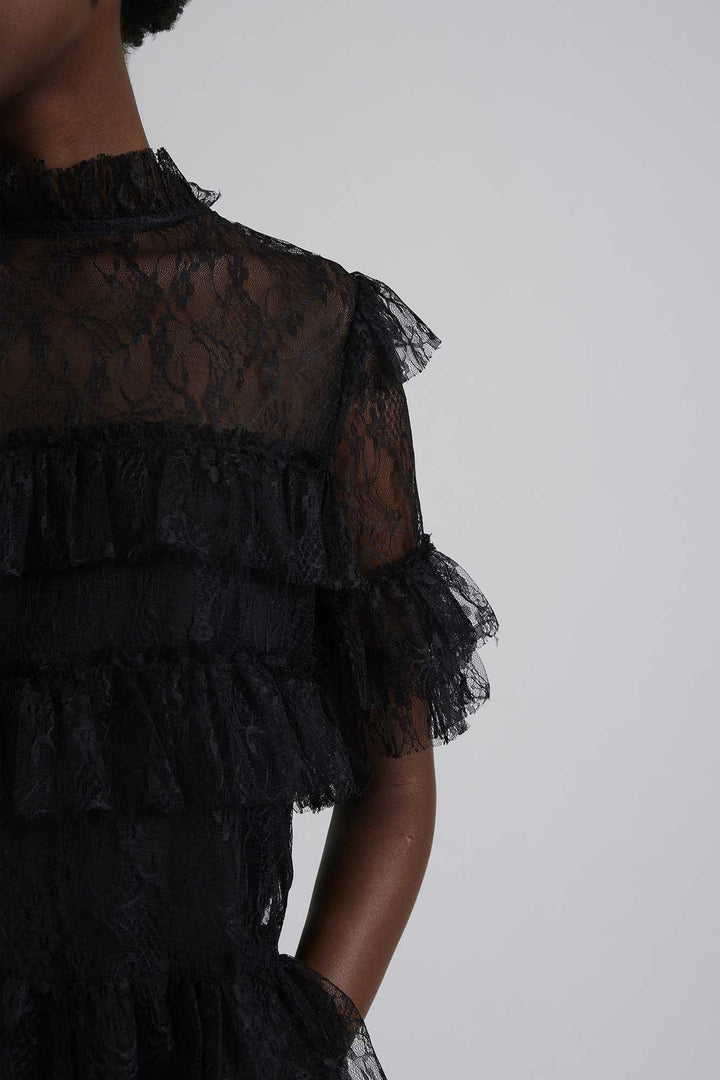 Rachel Blouse Black | Skjorter og bluser | Smuk - Dameklær på nett