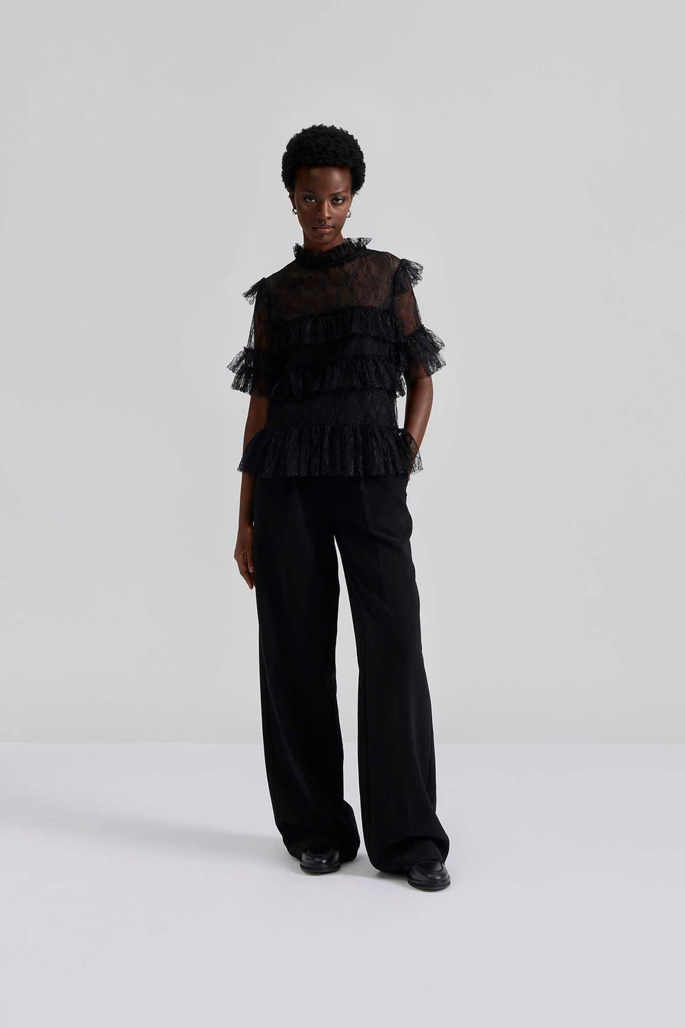 Rachel Blouse Black | Skjorter og bluser | Smuk - Dameklær på nett