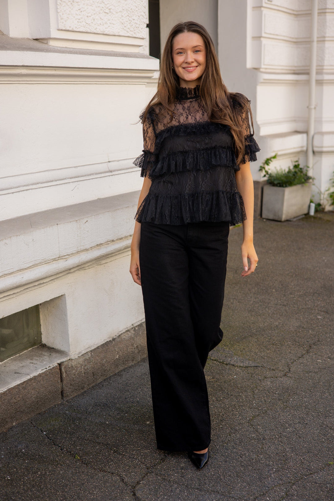 Rachel Blouse Black | Skjorter og bluser | Smuk - Dameklær på nett
