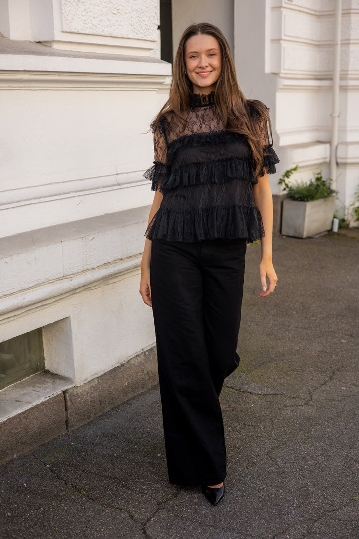 Rachel Blouse Black | Skjorter og bluser | Smuk - Dameklær på nett