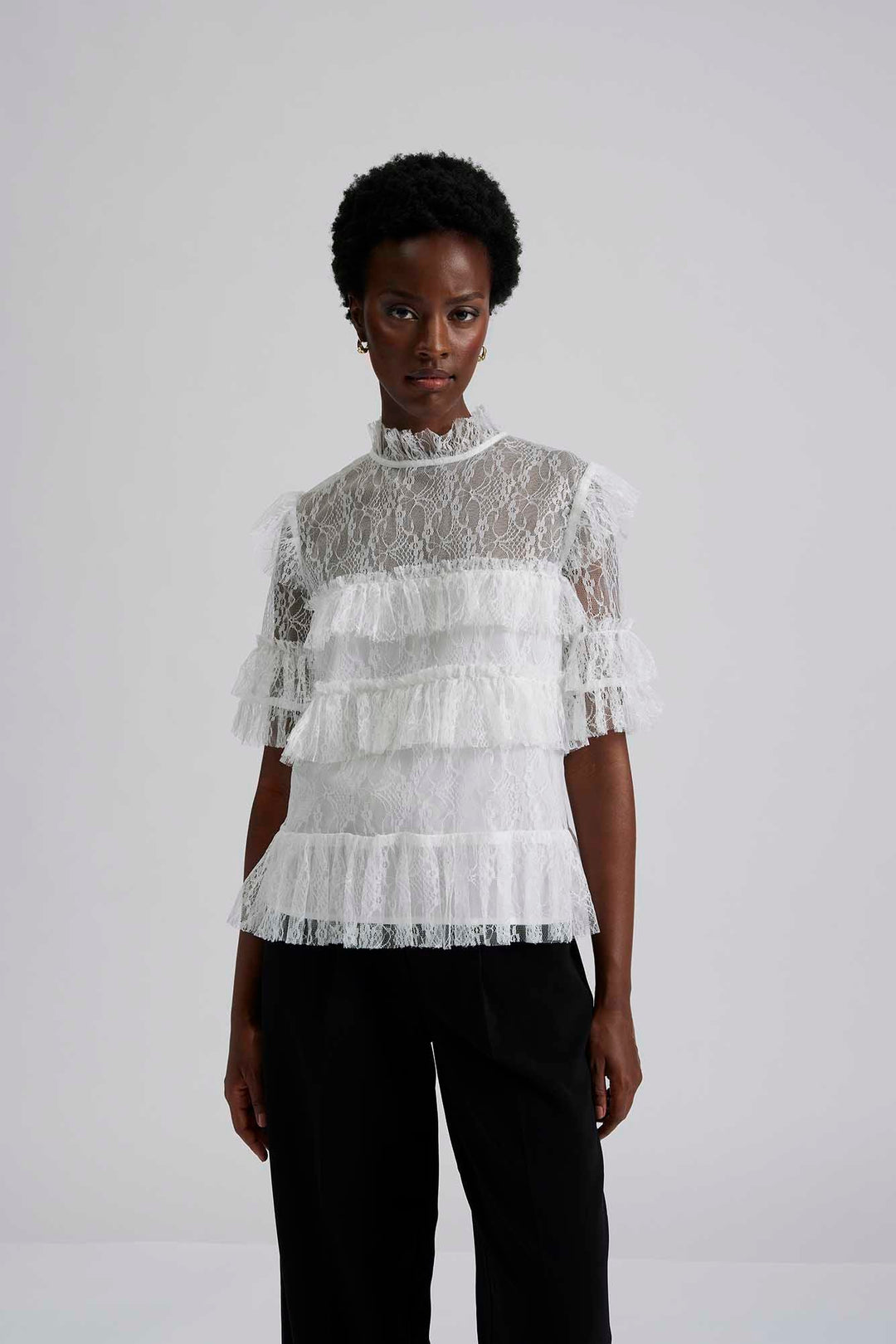 Rachel Blouse White | Skjorter og bluser | Smuk