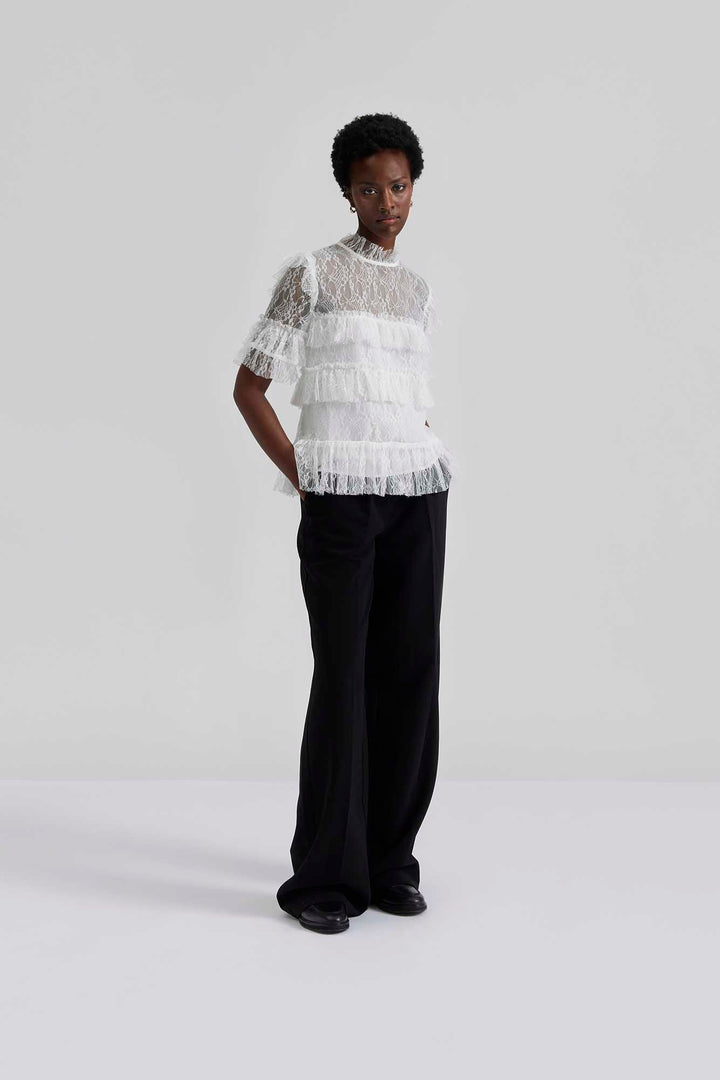 Rachel Blouse White | Skjorter og bluser | Smuk