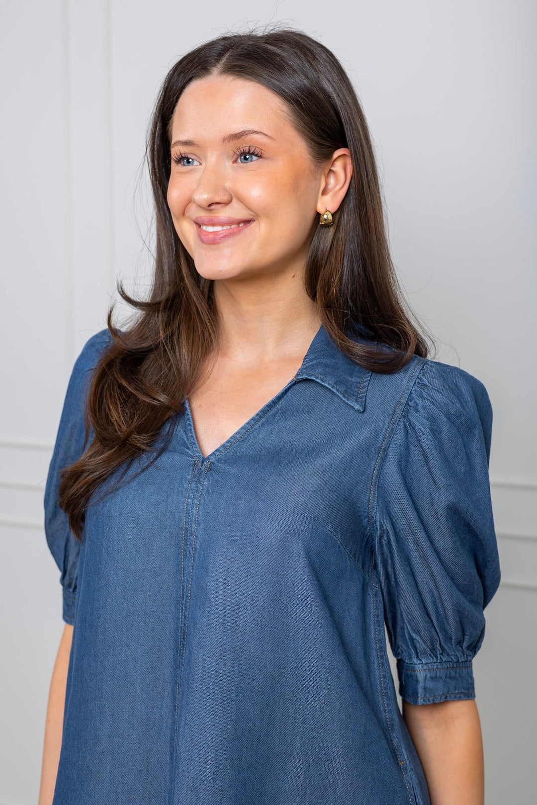 Racheliw Dress Medium Blue | Kjoler | Smuk - Dameklær på nett