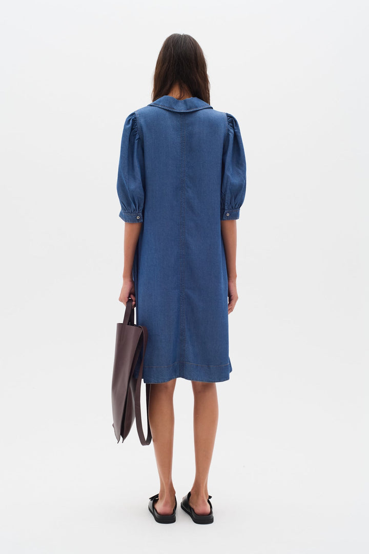 Racheliw Dress Medium Blue | Kjoler | Smuk - Dameklær på nett