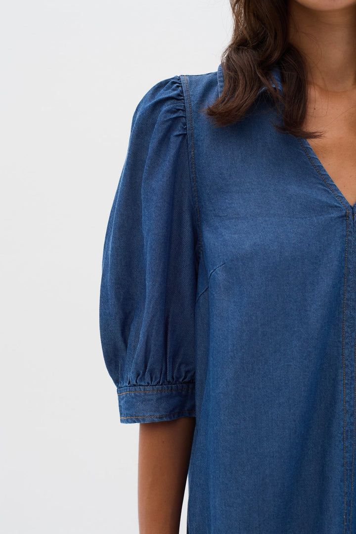 Racheliw Dress Medium Blue | Kjoler | Smuk - Dameklær på nett