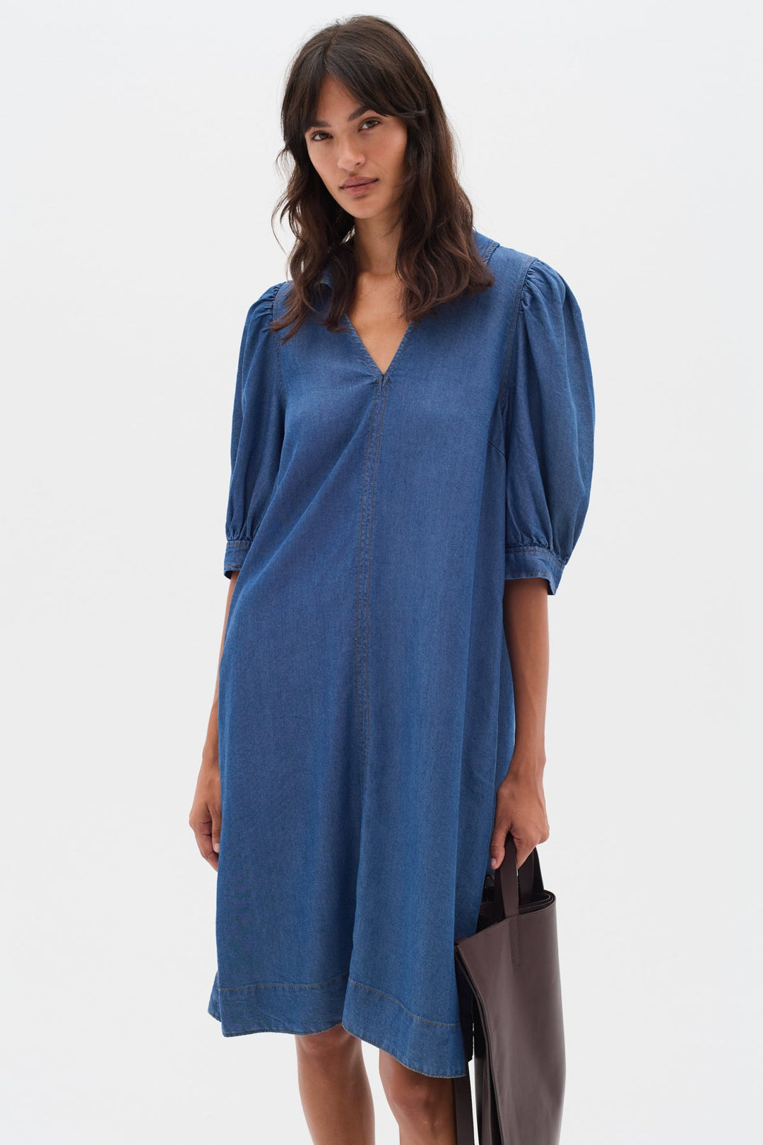 Racheliw Dress Medium Blue | Kjoler | Smuk - Dameklær på nett