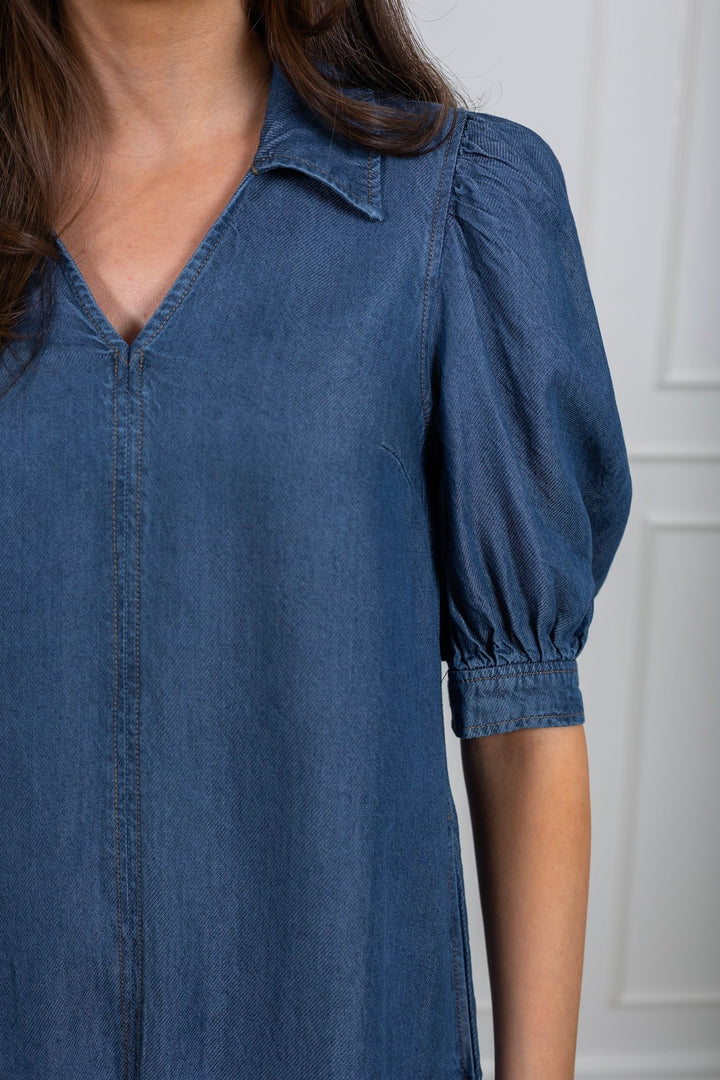 Racheliw Dress Medium Blue | Kjoler | Smuk - Dameklær på nett