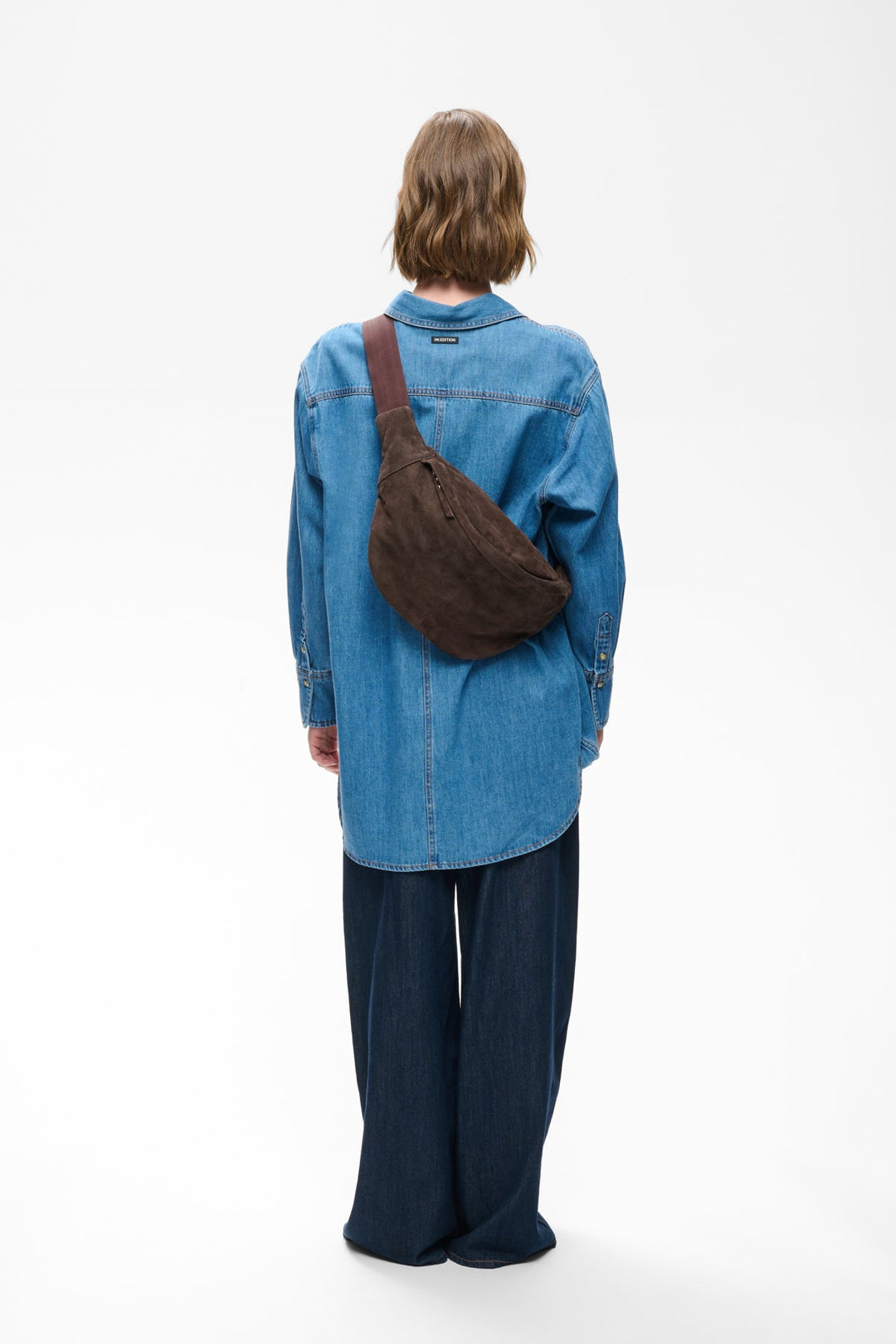 Rasidaiw Suede Bumbag Chocolate Brown | Vesker | Smuk