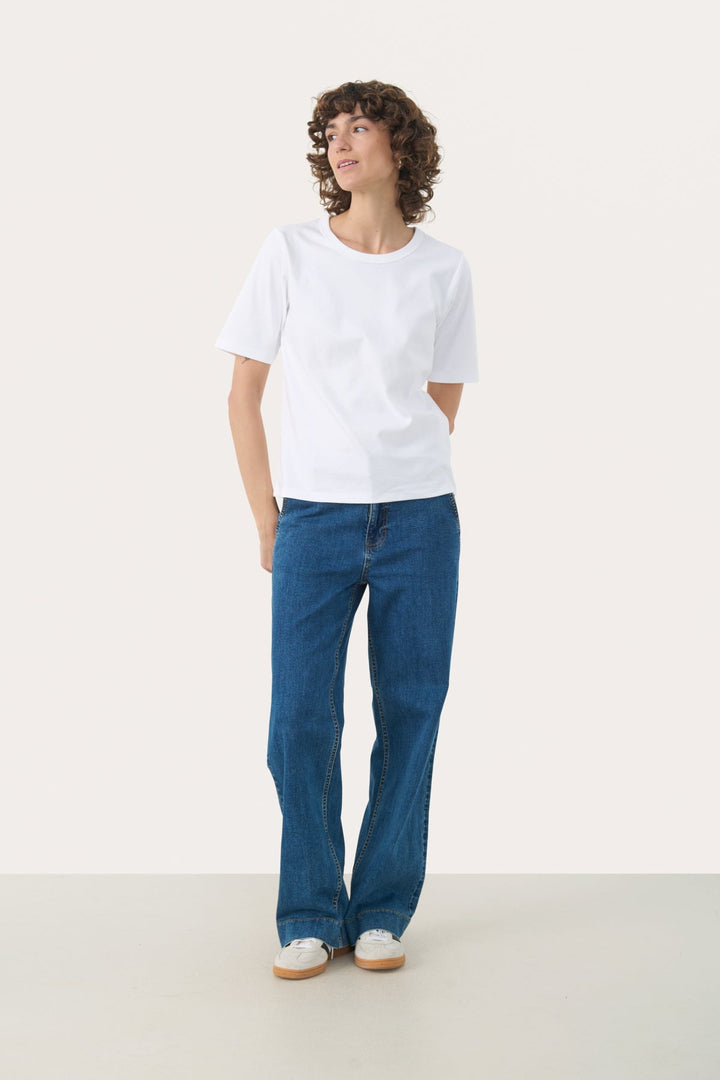 Ratana T-Shirt Bright White | Topper | Smuk