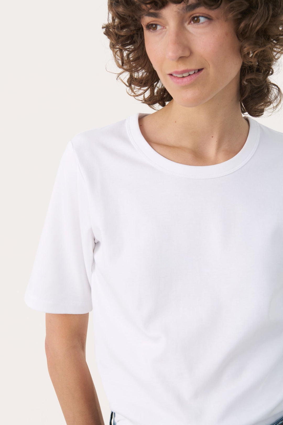 Ratana T-Shirt Bright White | Topper | Smuk