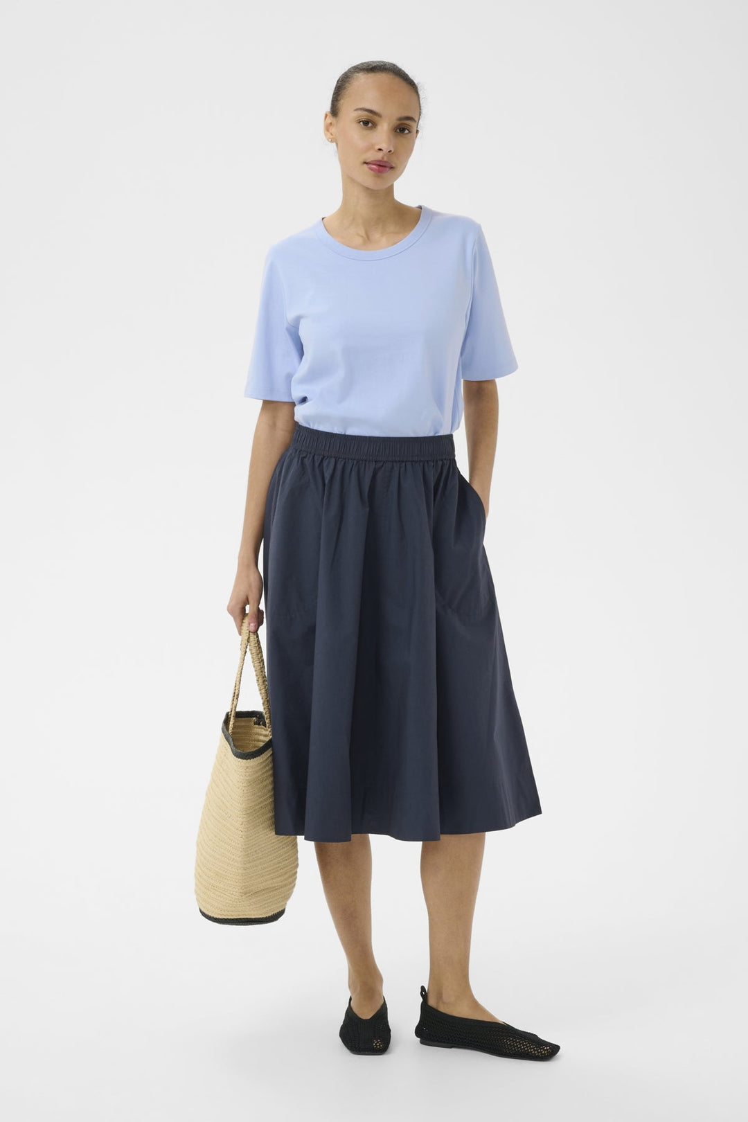 Ratana T-Shirt Brunnera Blue | Topper | Smuk