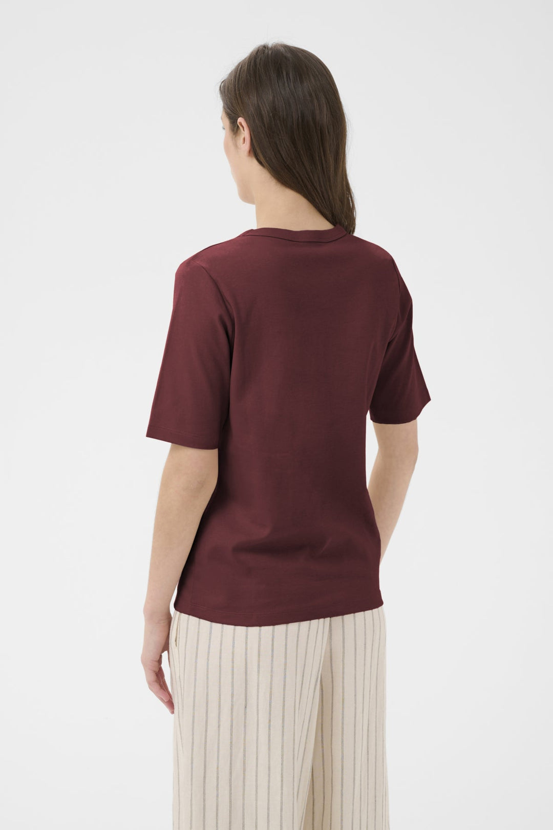 Ratana T-Shirt Burnt Russet | Topper | Smuk