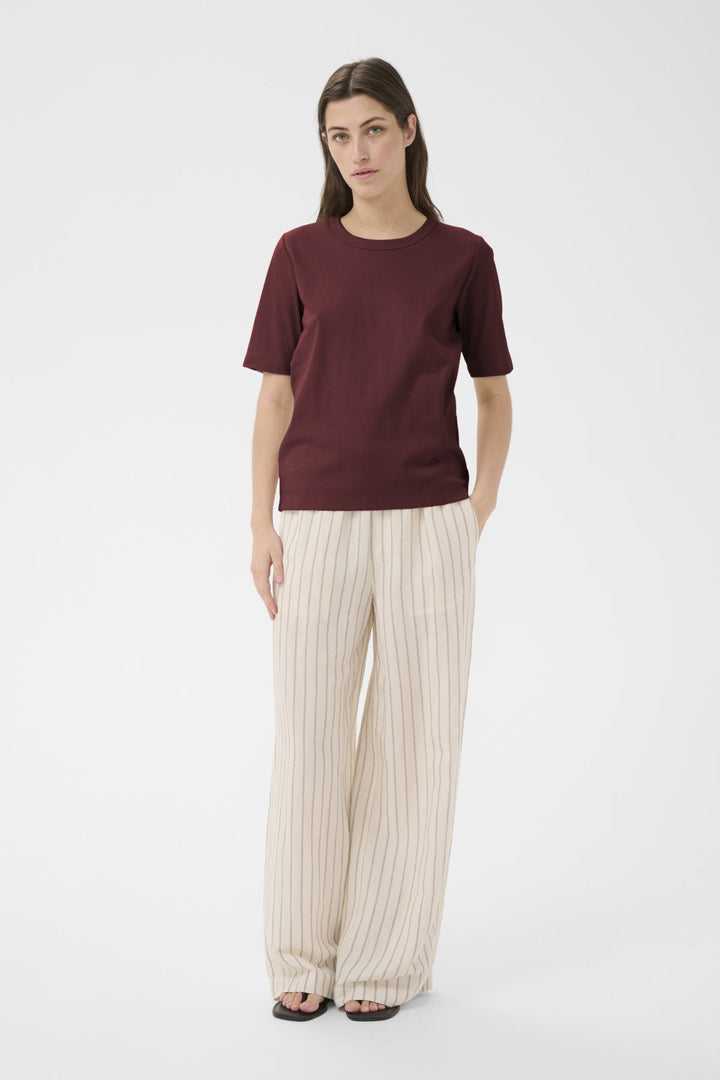 Ratana T-Shirt Burnt Russet | Topper | Smuk