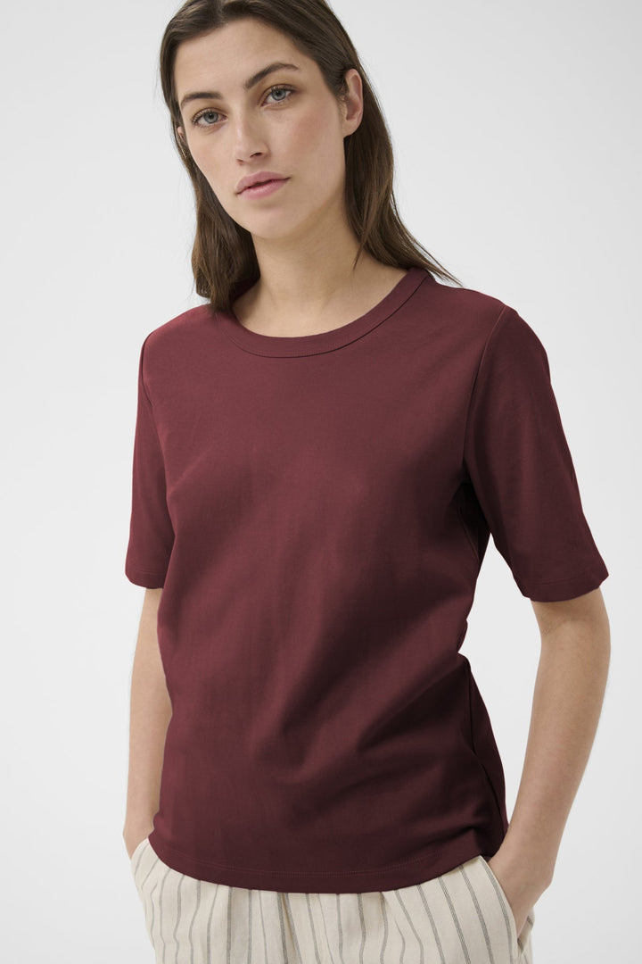 Ratana T-Shirt Burnt Russet | Topper | Smuk
