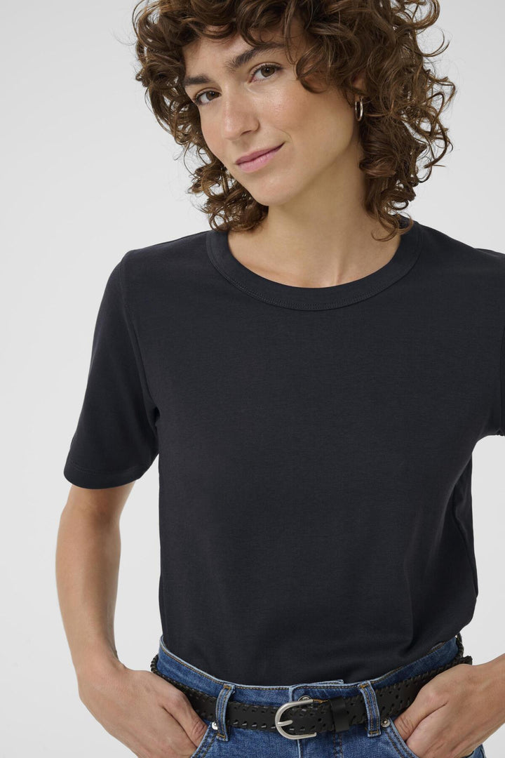 Ratana T-Shirt Dark Navy | Topper | Smuk