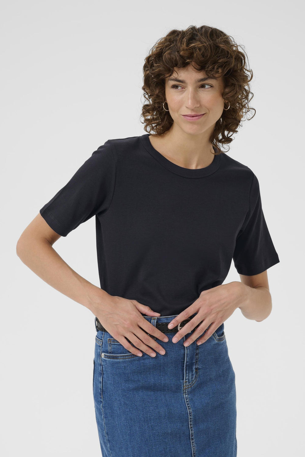 Ratana T-Shirt Dark Navy | Topper | Smuk