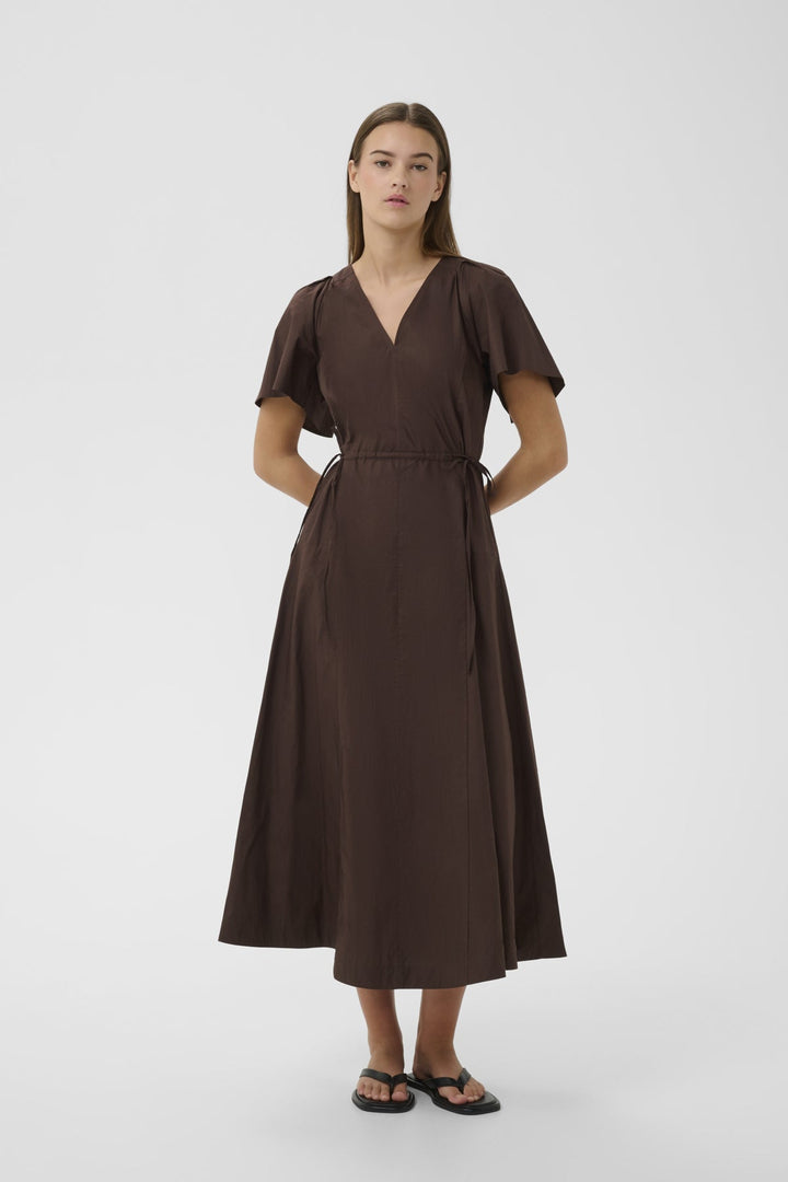 Raveniw Dress Coffee Bean | Kjoler | Smuk