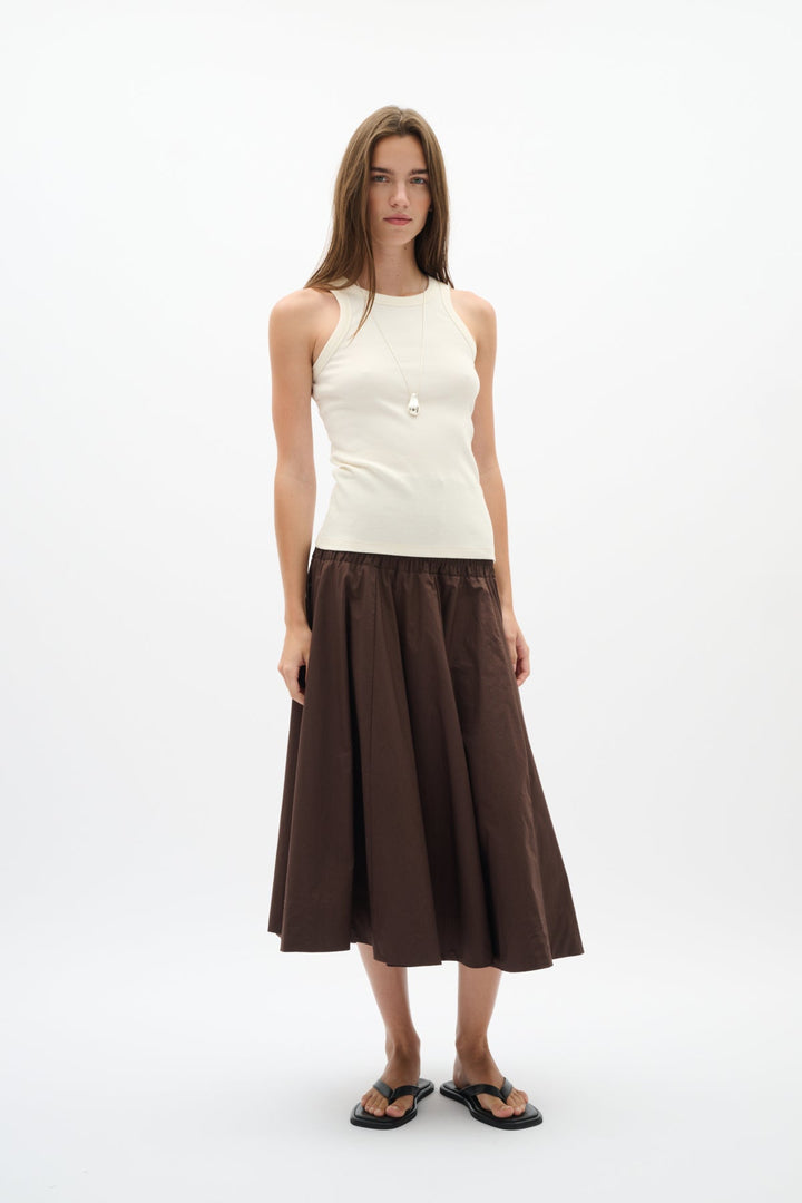 Raveniw Skirt Coffee Bean | Skjørt | Smuk