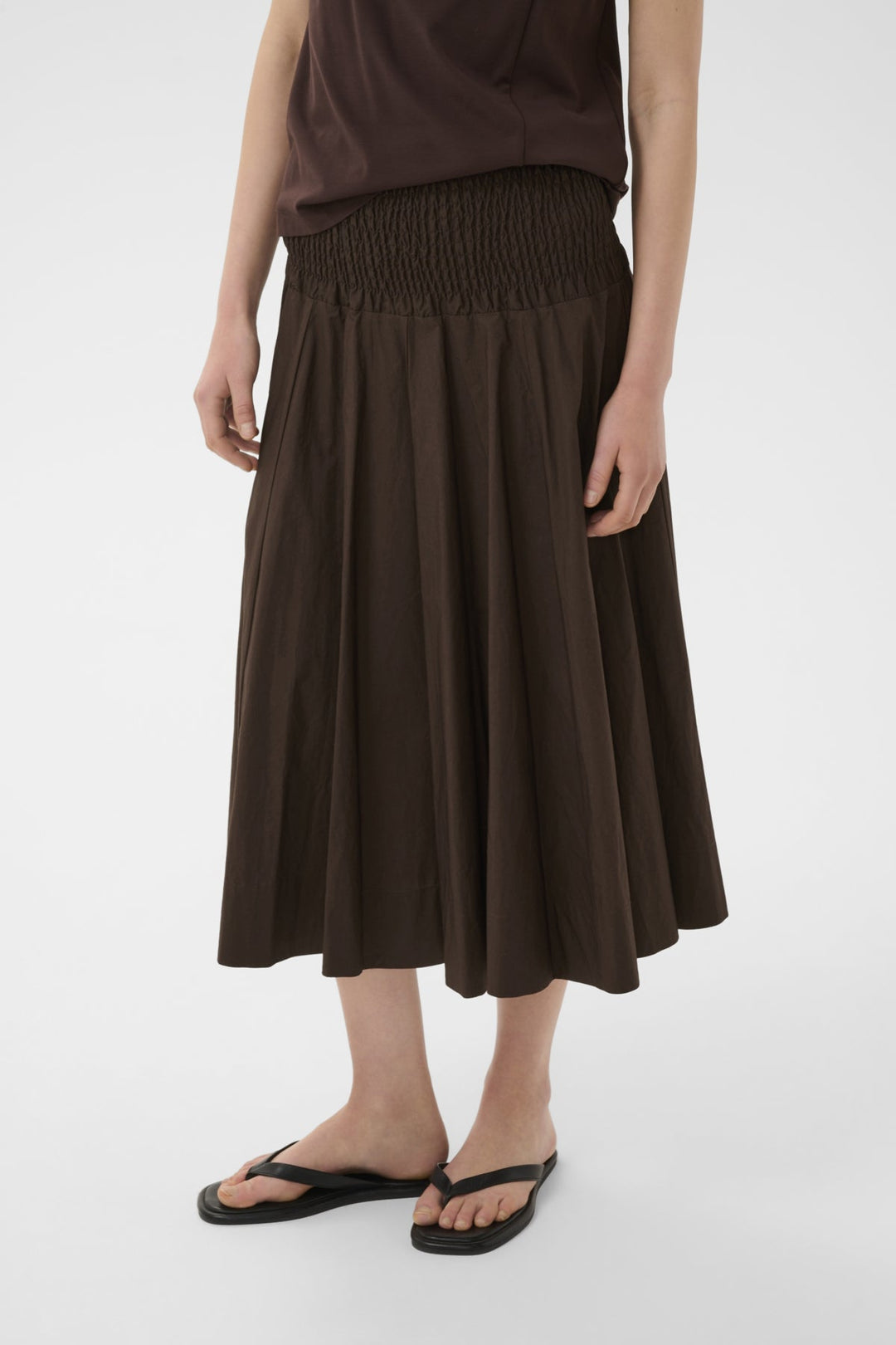 Raveniw Skirt Coffee Bean | Skjørt | Smuk