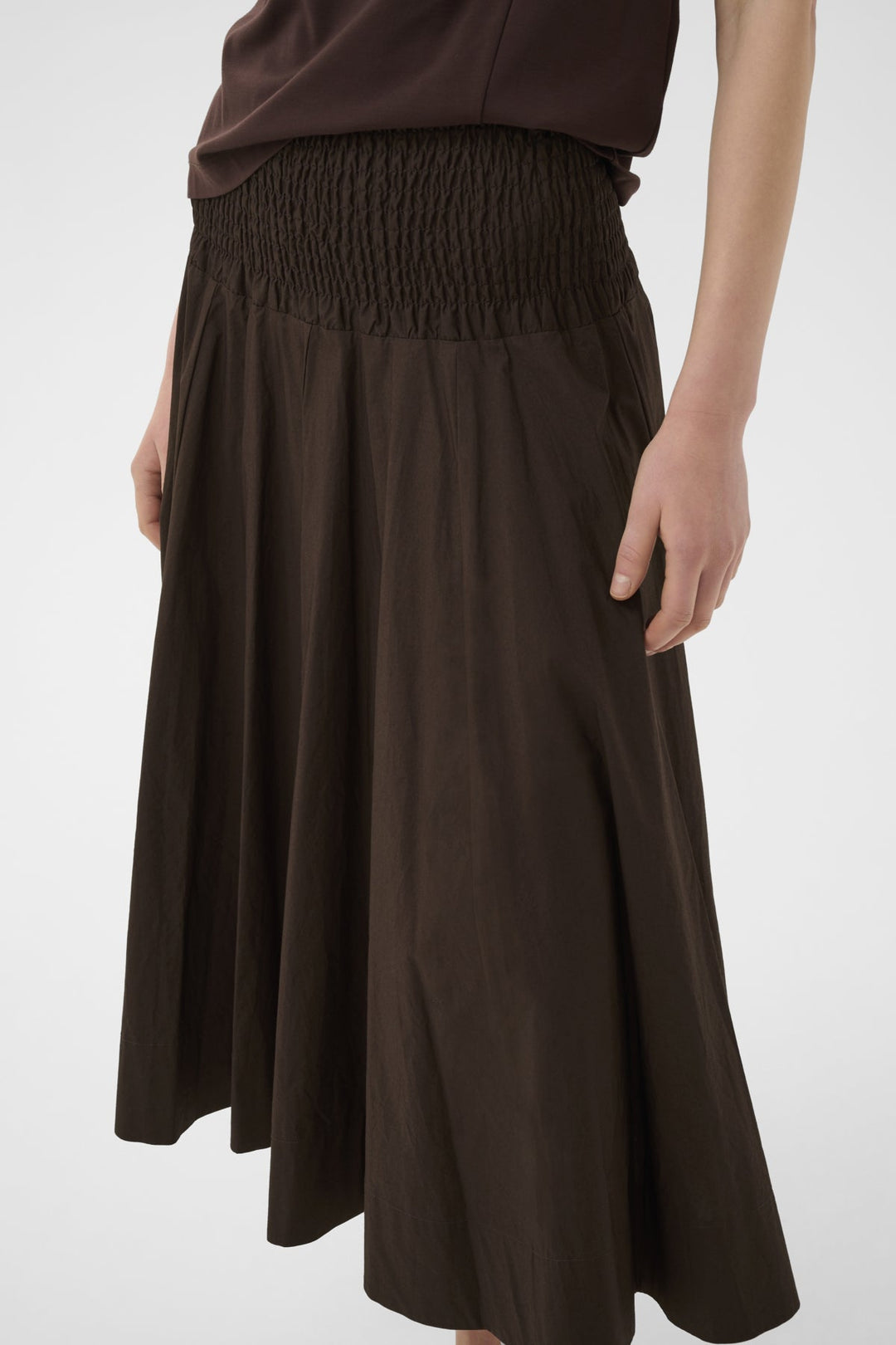 Raveniw Skirt Coffee Bean | Skjørt | Smuk