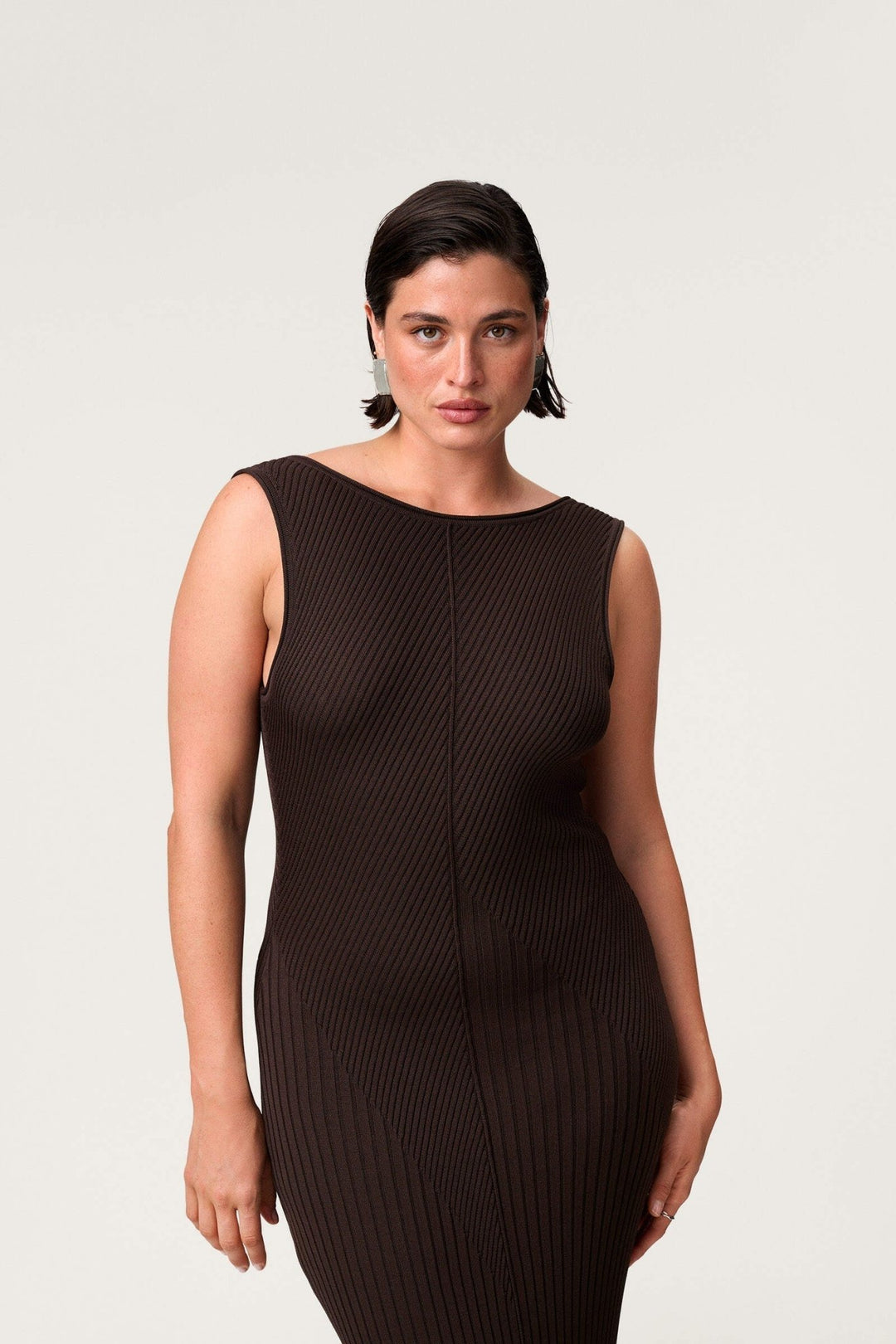 Ravenna Dress Brown | Kjoler | Smuk