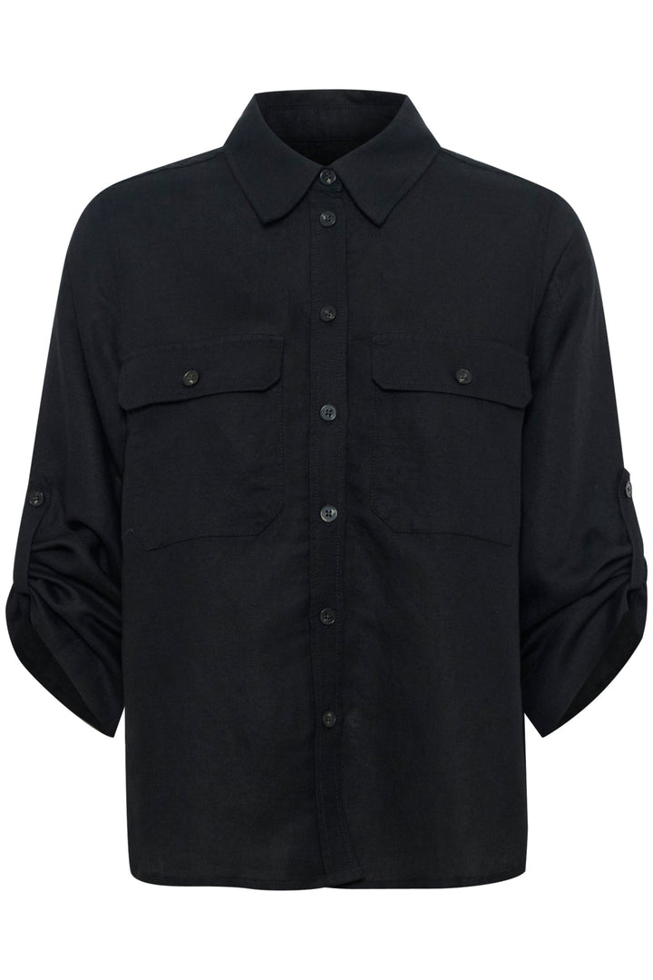 Rayanipw Shirt Black | Skjorter og bluser | Smuk - Dameklær på nett
