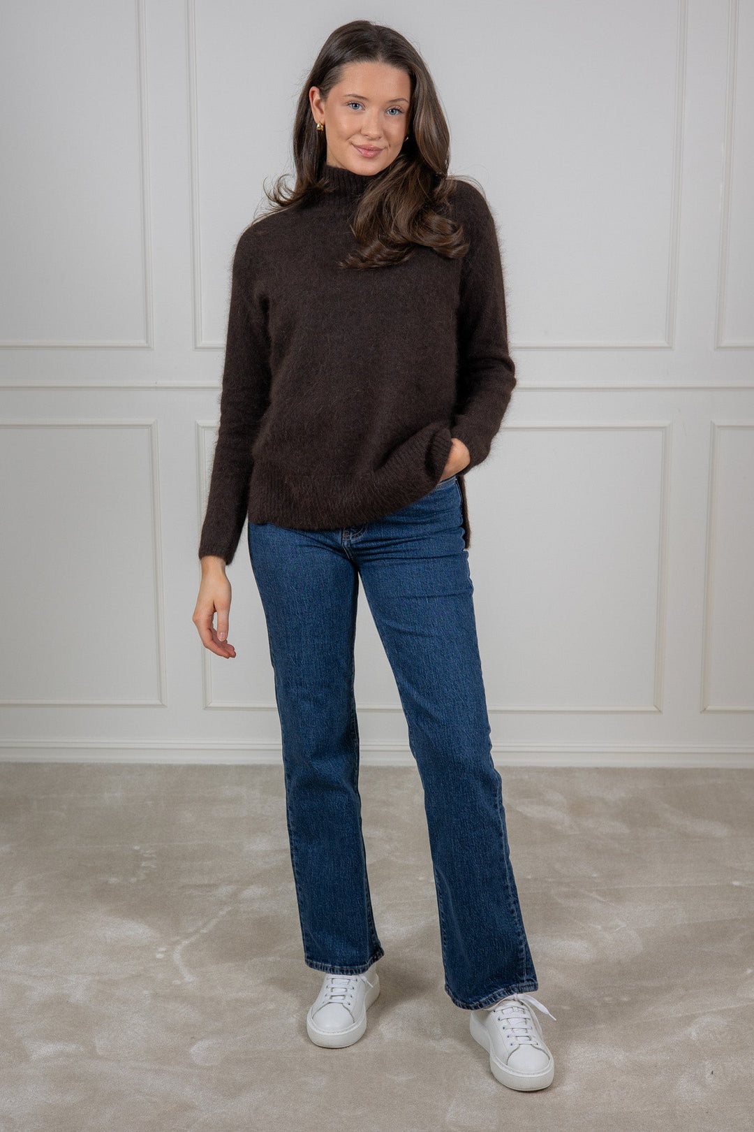 Reese Pullover Brown | Genser | Smuk - Dameklær på nett