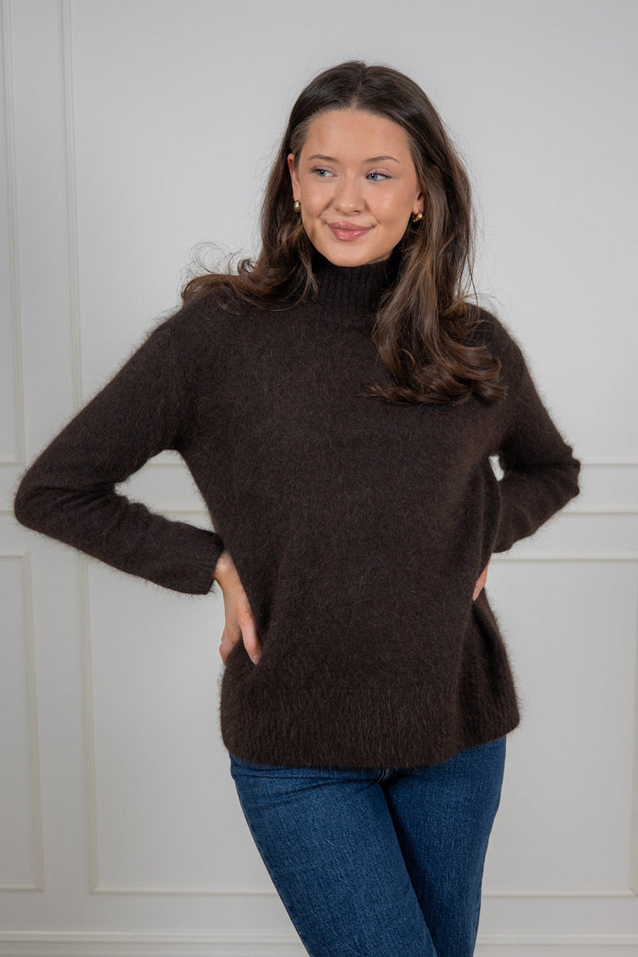 Reese Pullover Brown | Genser | Smuk - Dameklær på nett