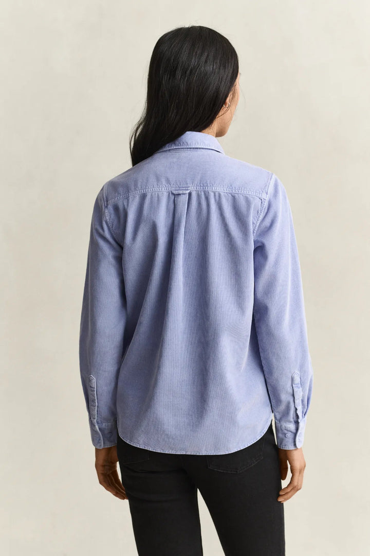 Reg Cordroy Shirt Misty Lavender | Skjorter og bluser | Smuk