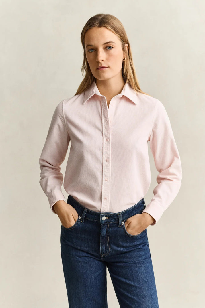 Reg Cordroy Shirt Refined Pink | Skjorter og bluser | Smuk